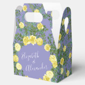 Ballotins Rose jaune et Mariage de fenêtre violet (Ouvert)