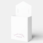 Ballotins Rose Mariage bordeaux (Ouvert)