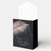 Ballotins Rose Mariage  or/marine Joyau Palm Leaf ID830 (Ouvert)