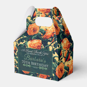 Ballotins Rose moderne Ballotin d'anniversaire pour printemp