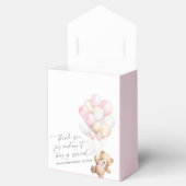 Ballotins rose moderne calligraphie Bearly wait Douche (Ouvert)