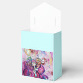 BALLOTINS ROSE MUSIQUE CLOS TURQUOISE BLEU GEM STONE MONOGRA (Ouvert)