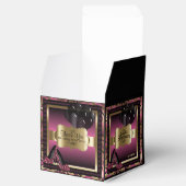 Ballotins Rose, Noir & Or Metallic - 00e anniversaire (Ouvert)