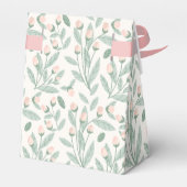 Ballotins Rose Pâle Floral Mariage  (Arrière)