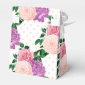 Ballotins Rose Pêche et Floral Lavande Violet (Arrière)