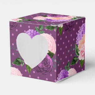 Ballotins Rose Pêche et Floral Lavande Violet