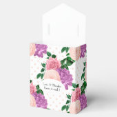 Ballotins Rose Pêche et Floral Violet Lavande (Ouvert)