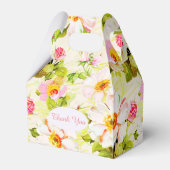 Ballotins Rose pivoines 60e anniversaire Merci Ballotin (Arrière)