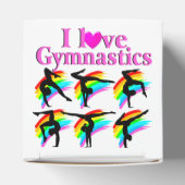 BALLOTINS ROSE PLANCHE J'AIME LA CONCEPTION DE GYMNASTICS (Haut)