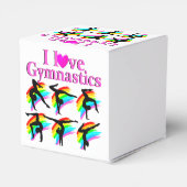 BALLOTINS ROSE PLANCHE J'AIME LA CONCEPTION DE GYMNASTICS (Arrière)