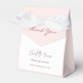 Ballotins Rose poudré blanc code QR Instagram affaires (Verso)