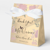 Ballotins Rose raffiné Quinceanera Gold (Verso)