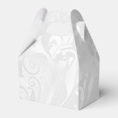 Ballotins Rose romantique, Coeur d'or et Ruban rose (Arrière)