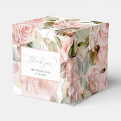 Ballotins Rose rose et verdure Feuille Mariage Club (Arrière)