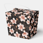 Ballotins Rose rose noire noire noire Floral or (Arrière)