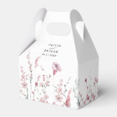 Ballotins Rose rose pâle Fleurs sauvages Élégant Mariage flo (Verso)