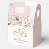 Ballotins Rose rose pâle Floral Première Communion sainte (Ouvert)