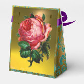 BALLOTINS ROSE ROSE ROSE, DOMMASQUE TURQUOISE JAUNE, MONOGRA (Arrière)