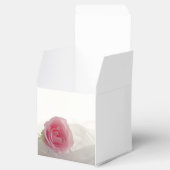 Ballotins Rose rose sur Mariage blanc (Ouvert)