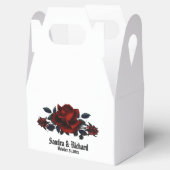 Ballotins Rose rouge gothique Mariage blanc personnel (Ouvert)