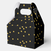 Ballotins Rose rouge Noir et or Quinceañera (Verso)