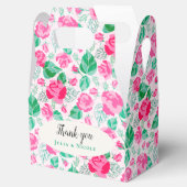 Ballotins Rose Vert Rose Pétales Fleurs Jardin Mariage (Ouvert)