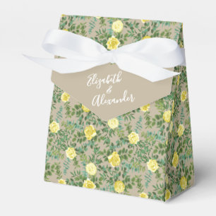 Ballotins Rose Vintage Jaune Mariage élégant