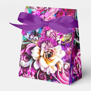 Ballotins Rose violet bleu Turquoise blanc Jardin Fleurs Ima