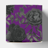 Ballotins Rose violet et noir gothique mariage boîte de préf (Haut)