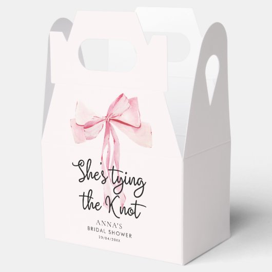 Ballotins Rose Vive Elle Attache La Fête des mariées De Noeu (Ouvert)