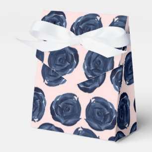 Ballotins Roseaux de rose à l'aquarelle bleue rose Cottage d