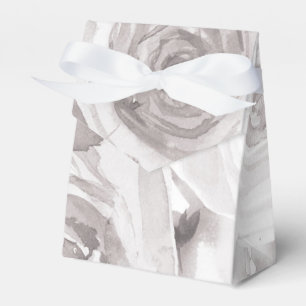 Ballotins Roses Blanches Fleur Rose Élégance Moderne Mariage