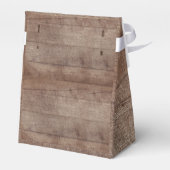 Ballotins Roses Blanches Rustiques Filles Baby shower Ballot (Arrière)