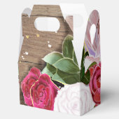 Ballotins Roses et Pays Chic Mariage Favoriser les boîtes (Ouvert)