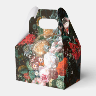 Ballotins Roses floral foncé peinture Ballotin d'art
