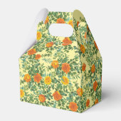 Ballotins Roses floraux de Mariage orange jaune (Arrière)