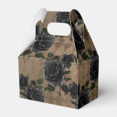 Ballotins Roses noirs gothiques antiques (Arrière)