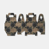 Ballotins Roses noirs gothiques antiques (Déplié)