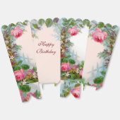 Ballotins ROSES PINK ET JASMINs Fête d'anniversaire (Déplié)