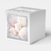 Ballotins Roses romantiques et diamants (Arrière)