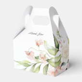 Ballotins Roses rose pâle et Mariage vert Eucalyptus (Arrière)