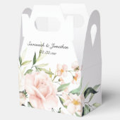 Ballotins Roses rose pâle et Mariage vert Eucalyptus (Ouvert)