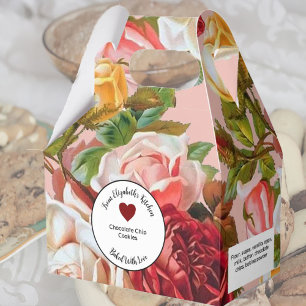 Ballotins Roses roses roses et rouges Cadeaux cuits avec ing