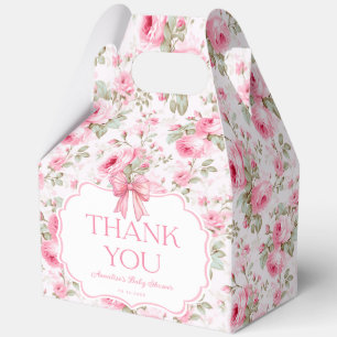 Ballotins Roses roses roses rose Bow fille Baby shower Merci