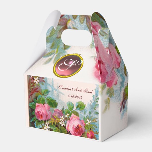 BALLOTINS ROSES ROSES ROSES ROSES, JASMINES MARIAGE GEM MONO (Verso)