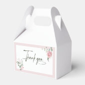 Ballotins Roses Roses Roses Script Remerciement de Diplôme (Arrière)