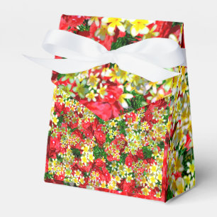 Ballotins Roses Rouges Et Frangipanis, Ballotin Cadeau