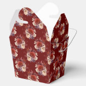 Ballotins Roses Rouges Florales Romantiques (Ouvert)