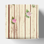 Ballotins Roses Rustiques rose Bois Ballotin floral rayé (Haut)