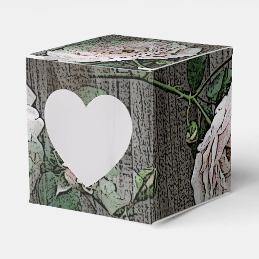 Ballotins Roses sur bois (Verso)